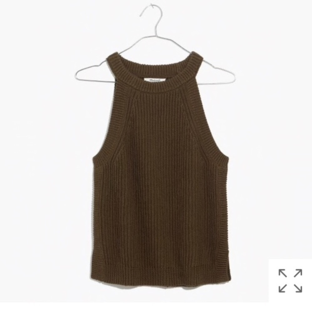 Madewell valley sweater tank